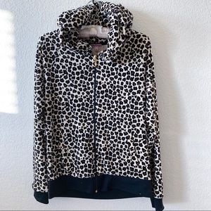 Juicy Couture Leopard Print Hoodie